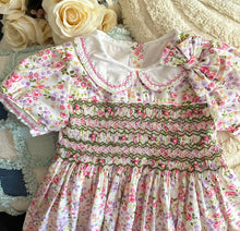 Load image into Gallery viewer, Alaine (Children smock Dress)