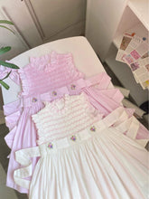 Load image into Gallery viewer, Aspen Baby Pink Preorder (Children smock Dress)