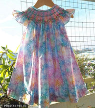 Load image into Gallery viewer, Danna smock dress