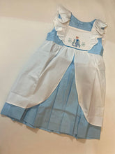 Load image into Gallery viewer, Elsa smocked dress (Children smock Dress)
