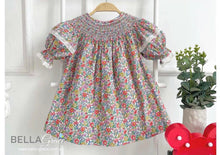 Load image into Gallery viewer, Eve Children smock Dress