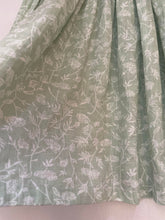 Load image into Gallery viewer, Sage smocked dress
