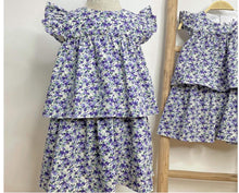 Load image into Gallery viewer, Zayla Lavender floral dress