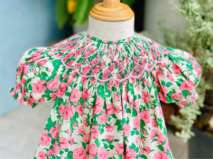 Anoki smocked dress