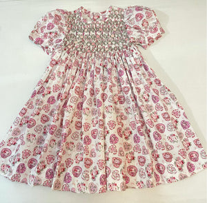 Rosie heart smocked dress