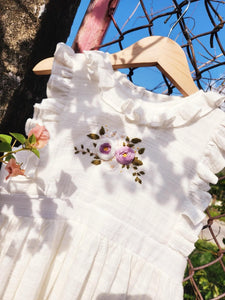 Alba white dress