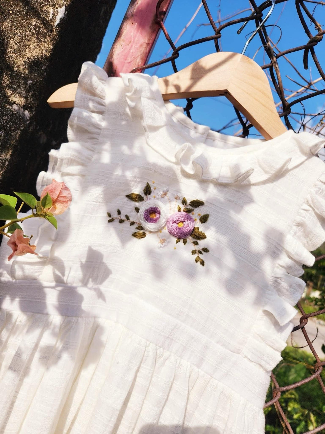 Alba white dress