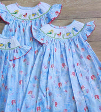 Load image into Gallery viewer, Leila  (Children smock Dress)
