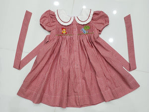 Arja smocked dress