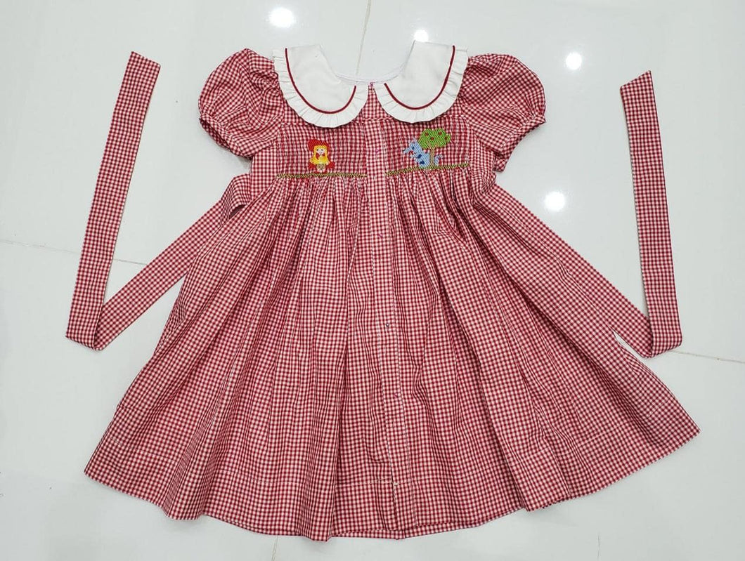 Arja smocked dress