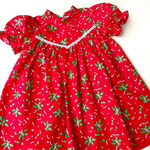Ivy red floral dress