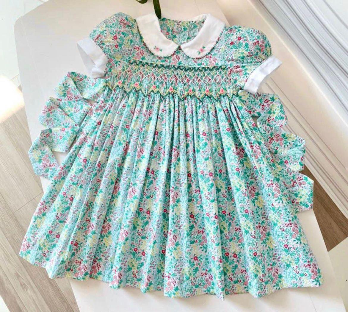Traditional Children Smock Dress Bella Grace Australia Traditional Children Smock Dress Bella Grace Australia
