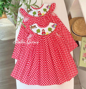 Alora  (Children smock Dress)