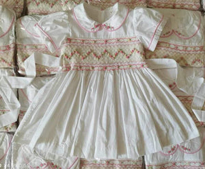 Angela White  Preorder (Children smock Dress)