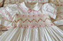 Load image into Gallery viewer, Angela White  (Children smock Dress)
