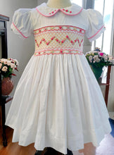 Load image into Gallery viewer, Angela White  (Children smock Dress)

