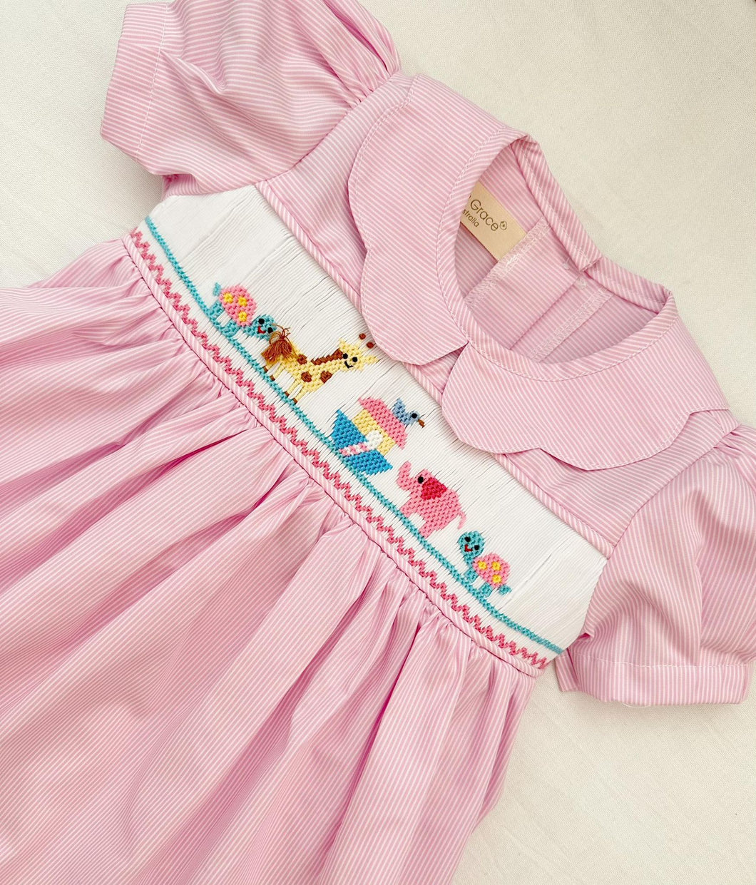 Addyson Children smock Dress)