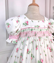 Load image into Gallery viewer, Flora Smocked dress
