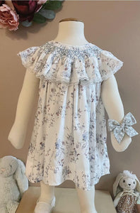 Juliette dress - Sleeveless (Children smock Dress)
