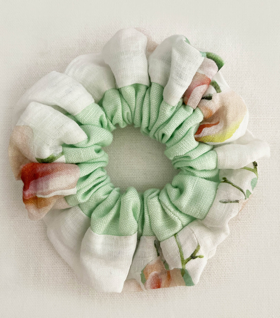 Hair Ties - Scrunchie - Silk Linen 3