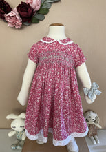 Load image into Gallery viewer, Meridith (Children smock Dress)
