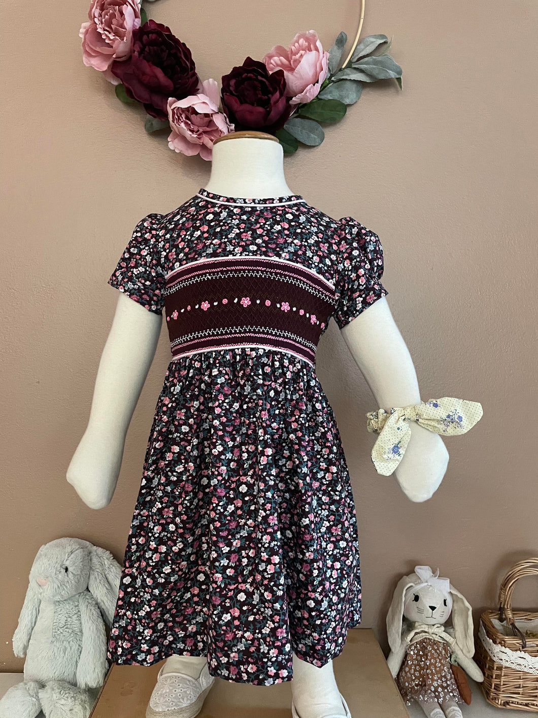 Madelyn dress (Children smock Dress)
