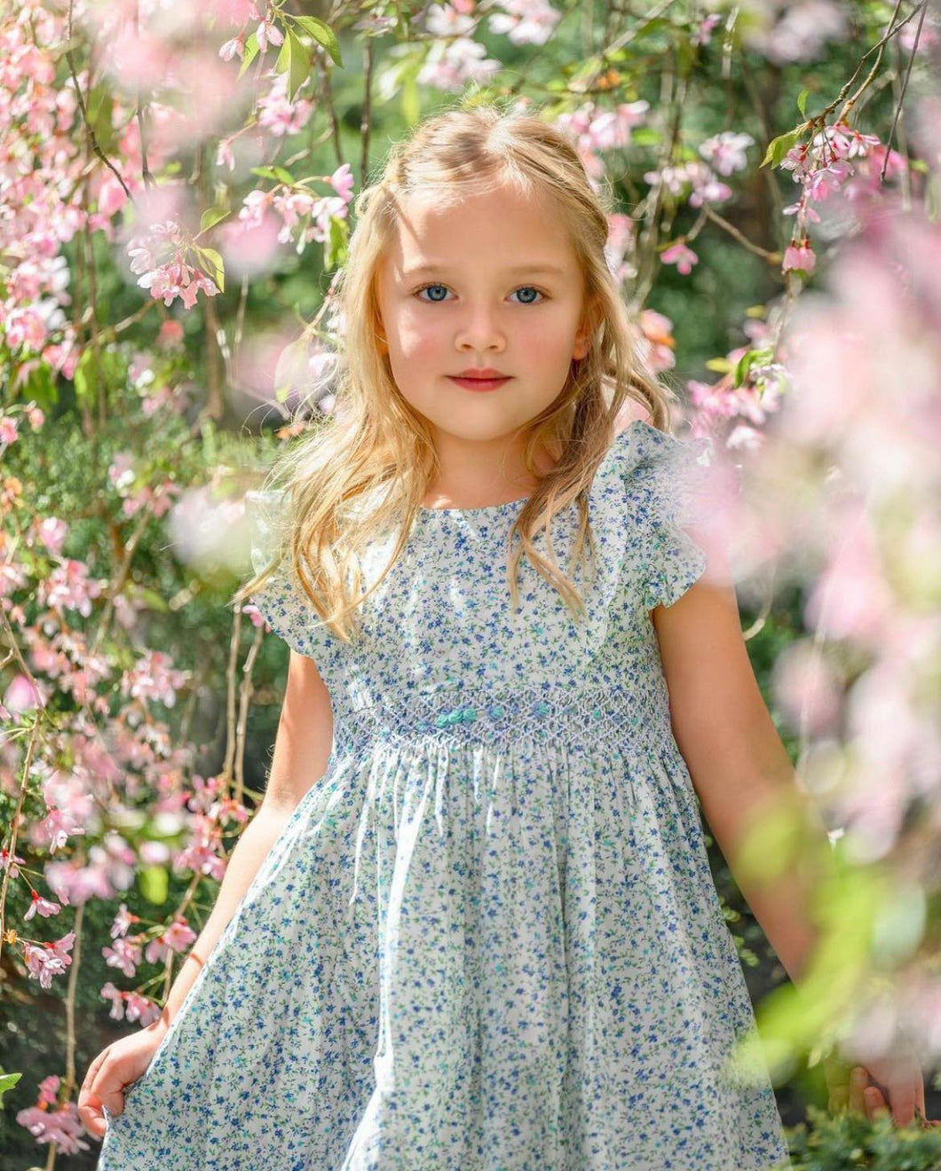 Alaya  (Children smock Dress)