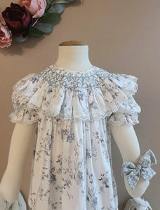 Juliette dress - Short sleeve (Children smock Dress)