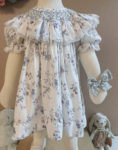Juliette dress - Short sleeve (Children smock Dress)
