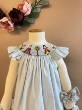 Load image into Gallery viewer, Smock Dress for Kids Children, casual wear
